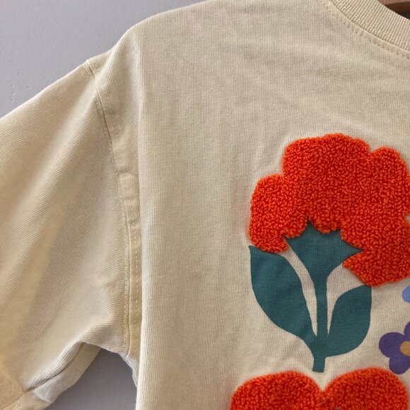 $17 ADD ON Zara flower tee shirt Janie and Jack Baby Gap Quincy Mae Mini Boden - Picture 3 of 3